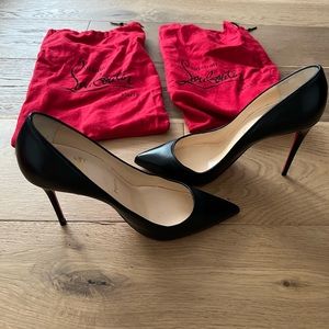 NEW! Christian Louboutin “the Kate” 6.5 Never been worn! perfect red bottoms NIB